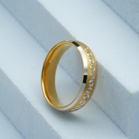 دبلة ذهب نسائي (R4126)