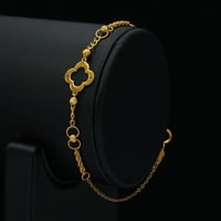 سوارة ذهب عيار 21 (B5421)