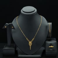 طقم ذهب عيار 21 (S5082)