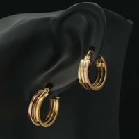 حلق ذهب ايطالي (E6288)