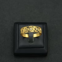 خاتم ذهب عيار 21 (R4817)