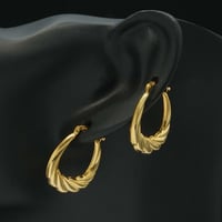 حلق ذهب ايطالي (E6303)