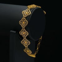 سوارة ذهب عيار 21 (B5419) WF