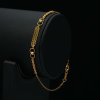 سوارة ذهب عيار 21 (B5408) WF