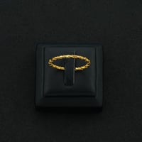 دبلة ذهب مبروم عيار 21 (R5199)