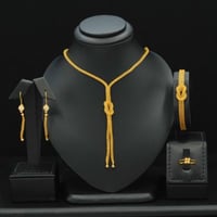 طقم ذهب عيار 21 (S7071)