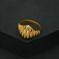 خاتم ذهب عيار 21 (R4660)