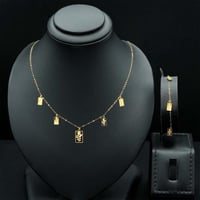 عقد+ سوارة ذهب (NB4714)