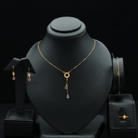 طقم ذهب راقي عيار 21 (S5123)