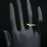 خاتم ذهب نسائي (R4151) WF