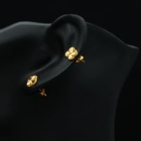 حلق ذهب عيار 21 (E5391)