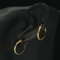 حلق ذهب ايطالي (E6371)