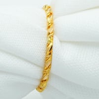 دبلة ذهب مبروم عيار 21 (R5199)