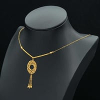 سبحة ذهب عيار 21 (N5504)