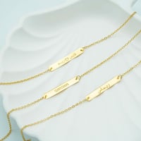 سوارة ذهب بلاك ( قابلة للكتابة ) (B5842)