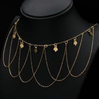 عقد ذهب عيار 21 (N2685) WF