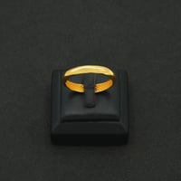 دبلة ذهب عيار 21 (R6896)