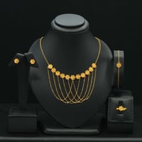 طقم ذهب عيار 21 (S6847)