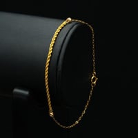 سوارة ذهب عيار 21 (B5141)