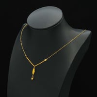 عقد ذهب عيار 21 (N6971)