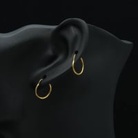 حلق ذهب عيار 21 (E5349)