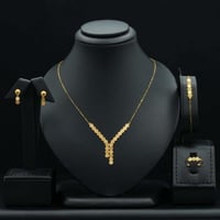 طقم ذهب عيار 21 (S5737)