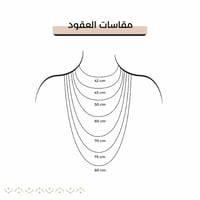 عقد ذهب إيطالي (N6790)