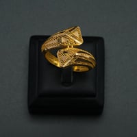 خاتم ذهب عيار 21 (R5135)