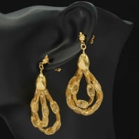 حلق ذهب ايطالي (E6290)