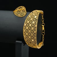 سوارة و خاتم عيار 21 (BR5205)