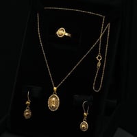 نصف طقم ذهب عيار 21 (HS5697)