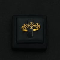 خاتم ذهب عيار 21 (R5651)