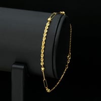 سوارة ذهب عيار 18 (B3916)