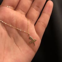 عقد ذهب راقص الباليه (N510) WF