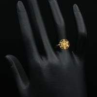 خاتم ذهب عيار 21 (R4265) WF