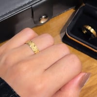 دبلة ذهب عيار 21 (R4668)