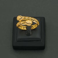 خاتم ذهب نسائي عيار 21 (R5852)