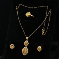 نصف طقم ذهب عيار 21 (HS5170)