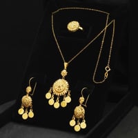 نصف طقم ذهب عيار 21 (HS6162)