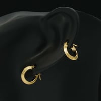 حلق ذهب ايطالي (E6283)