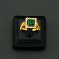 خاتم ذهب شرقي عيار 21 (R6005)