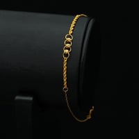 سوارة ذهب عيار 21(B4970)