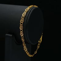 سوارة ذهب عيار 21 (B5415) WF