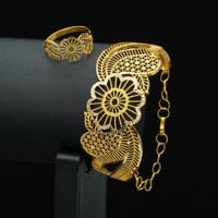 سوارة و خاتم عيار 21 (BR5207)