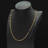 عقد ذهب جنزير إيطالي (N6685)