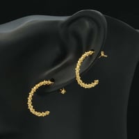 حلق ذهب ايطالي (E6294)