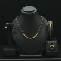 طقم ذهب شوميه عيار 21 (S6862)