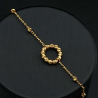 سوارة ذهب عيار 21 (B3839)