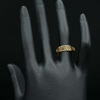 خاتم ذهب نسائي (R4175)