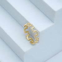 دبلة ذهب نسائي (R4128)